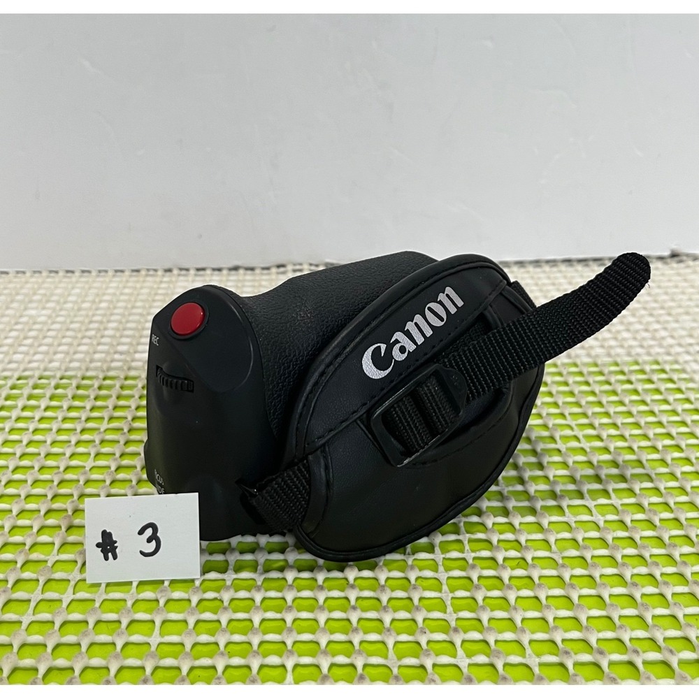 Canon GR-V1 Camera Grip Unit with Record Button & Hand Strap for Camcorders nice